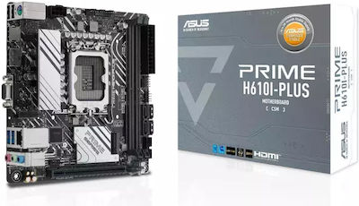 Asus Prime H610I-PLUS-CSM Motherboard Mini ITX με Intel 1700 Socket