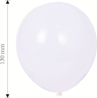 Set of 20 Balloons Latex White