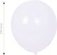 Set of 100 Balloons Latex White