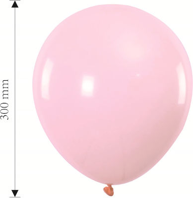 Set of 8 Balloons Latex Pink