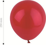 Set of 50 Balloons Latex Red