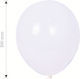 Set of 8 Balloons Latex White