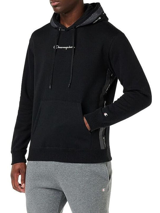 Champion Men's Sweatshirt with Hood black
