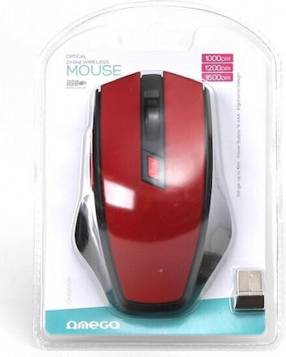 Wireless Mini Mouse Red