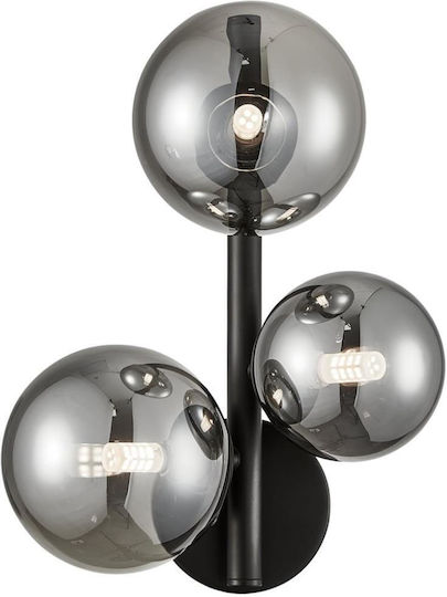 Eko Light Modern Lamp Wall with Socket G9 Black