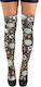 Socks/Tights for Carnival for Halloween 1pcs (Μiscellaneous Designs/Colors)