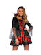 Carnival Costume "deadly Dark Vampire"