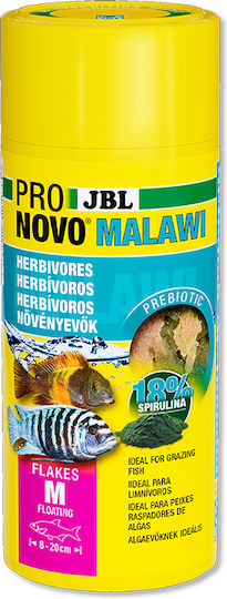 JBL Τροφή για Ψάρια Κιχλίδες σε Νιφάδες 250ml
