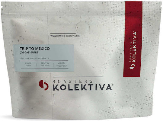 Roasters Kolektiva Filter Coffee Decaffeine Mexico Whole Beans 250gr