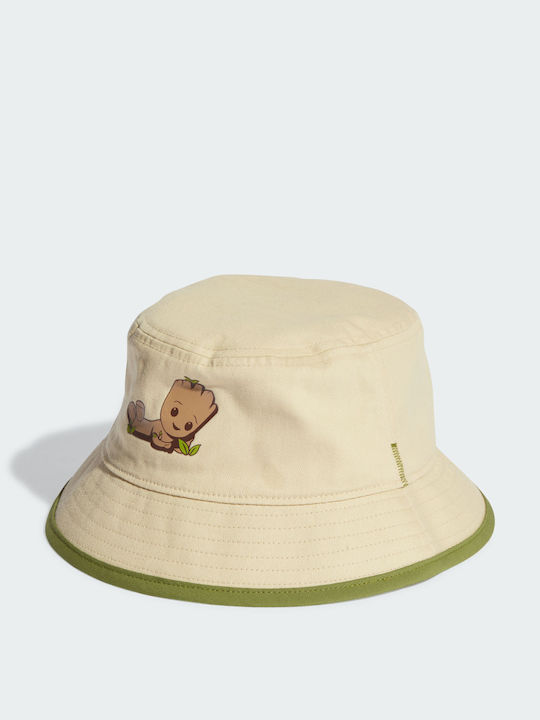 Adidas Παιδικό Καπέλο Bucket Υφασμάτινο Μπεζ