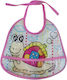Baby Bibs Αδιάβροχη Σαλιάρα Υφασμάτινη Ροζ