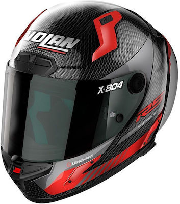 Nolan X-804 Rs Hot Lap Full Face Helmet ECE 22.06