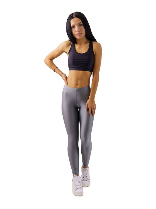 My Wrap Women's Long Legging Shiny Grey