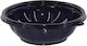Ecocraft Disposable Plastic PET Tableware for Salads Black 100pcs