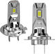 Autoline Λάμπες Αυτοκινήτου H7 LED 6500K Ψυχρό Λευκό 12V 25W 2τμχ