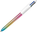 Bic 4 Colors Rainbow Pen Ballpoint with Multicolour Ink 895