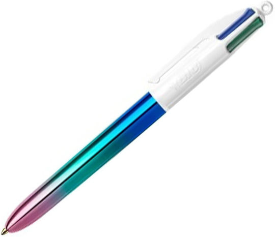 BIC 4 Colors Rainbow Στυλό Ballpoint Πολλαπλών Χρωμάτων