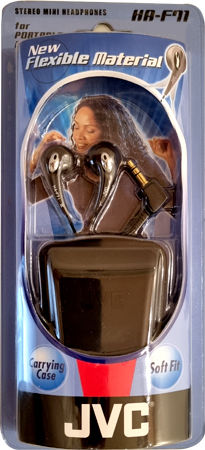 JVC ΗΑF-71 În ureche Handsfree cu Mufă 3.5mm Negru