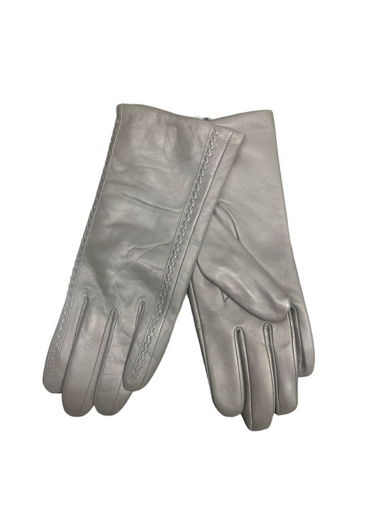 MARKOS LEATHER Women's Leather Gloves Gray