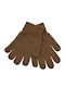 Women's Knitted Gloves Khaki - Beige