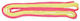 Athlopaidia Rhythmic Gymnastics Rope 3m Yellow