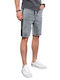 Ombre Herrenshorts Jeans Grey