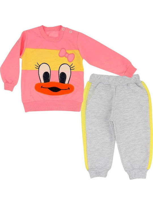 Gules Baby Комплект анцуг Розови