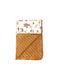 Baby Star Blanket Nursery Swaddling Blankets Brown 75x100cm