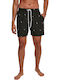 Embroidery Ανδρικό Μαγιό Σορτς Black