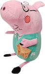 Plush Peppa Pig Daddy Gourounakis 45 cm. for 3+ Years