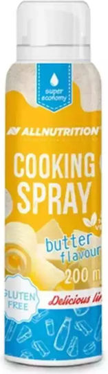 AllNutrition Υλικά Μαγειρικής Cooking Spray - Butter Χωρίς Γλουτένη 200ml