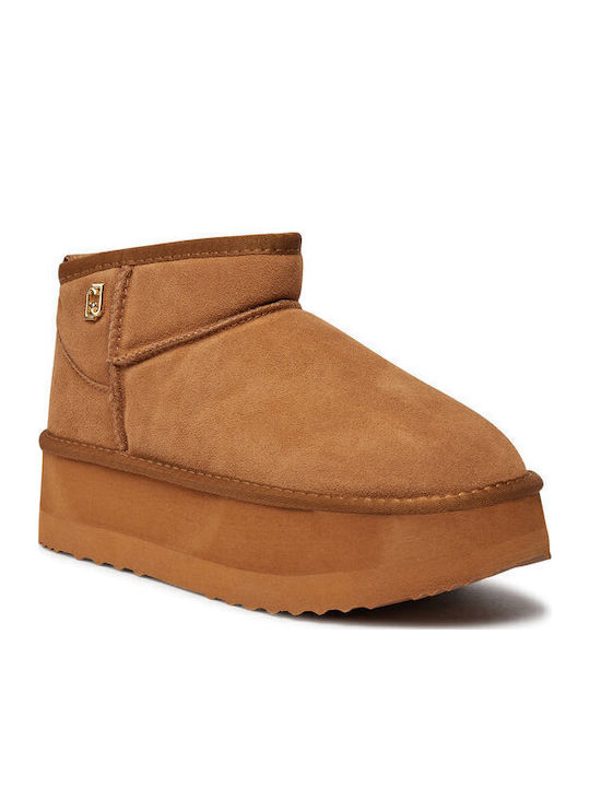 Liu Jo Jane 01 Suede Γυναικεία Μποτάκια με Γούν...