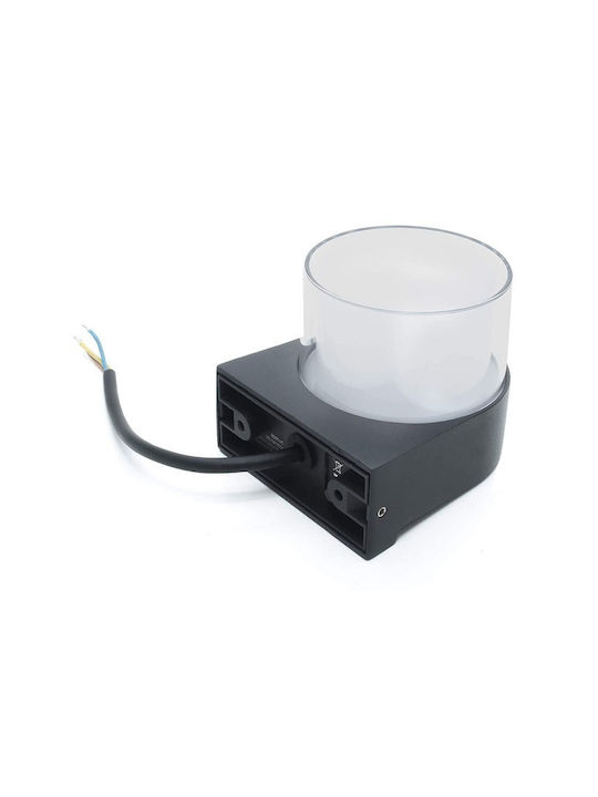 Universo Illuminazione Wall-Mounted Outdoor Ceiling Light LED IP65 7W with Cool White Light 10.5x9.4x8εκ.