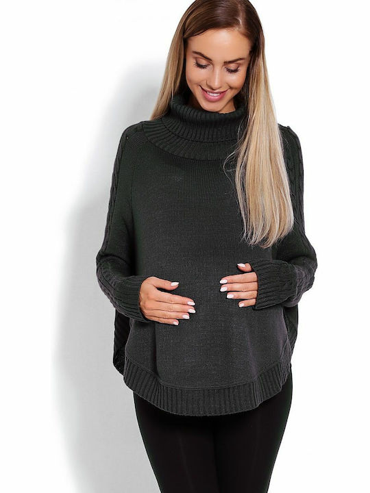 PeeKaBoo Maternity Top Gray