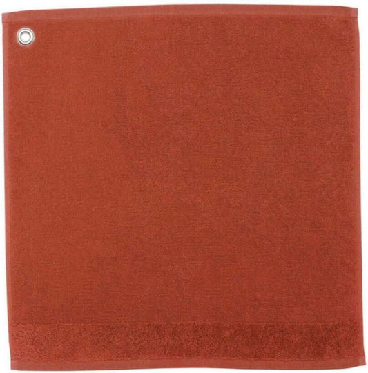 Winkler Curl Prosop din 100% Bumbac în Culoarea Roșu 50x50cm
