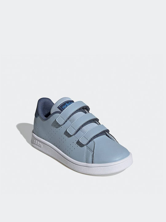Adidas Παιδικά Sneakers Advantage Cf C mit Klettverschluss Blau ->