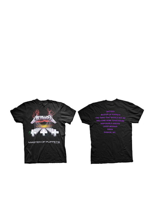 Rock Off Metallica Black Cotton T-shirt