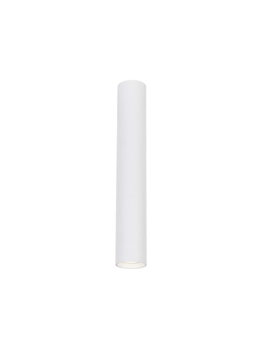 Eko Light Μονό Σποτ με Ντουί GU10 σε Λευκό Χρώμα