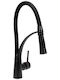 Rebiko Rebiko Tall U-Shaped Kitchen Faucet Counter Black
