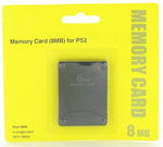 Card de memorie Playstation 2 8MB în culoarea Negru