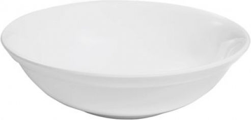 e-exoplismos Servierschalen Rund aus Melamin Weiße mit Durchmesser 16cm 6 Stück
