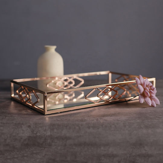 Etoile Tavă Decorativă Sticlă Dreptunghiulară 35x20x5cm 1buc