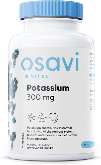 Osavi Potassium Citrate 300mg 180 veg. Kappen