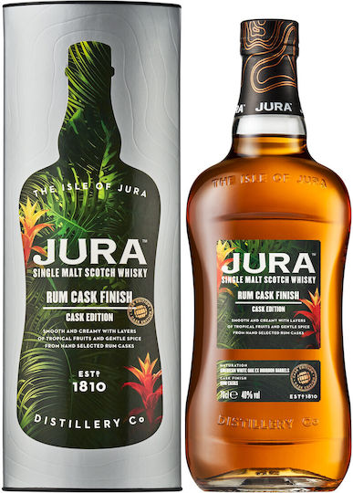 Single Malt Rum Cask Finish Single Malt Ουίσκι Σκωτίας σε Κουτί 40% 700ml