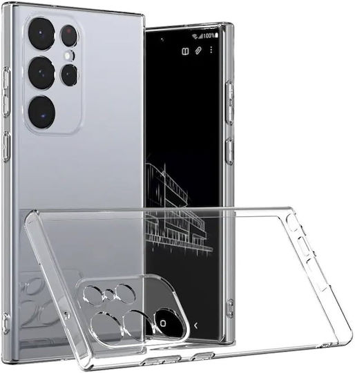 Techwave Ultra Back Cover Σιλικόνης 2mm Διάφανο (Samsung Galaxy S24 Ultra)