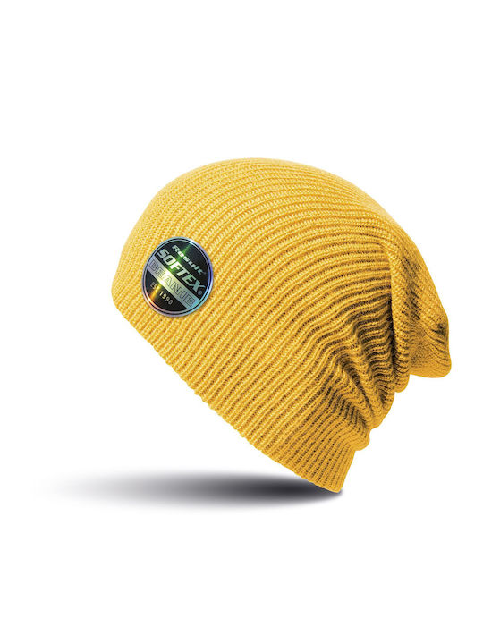 Result Rc031x Beanie Unisex Beanie in Gold color