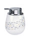 Kleine Wolke Sardinas Dispenser Ceramic Blue-White