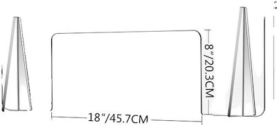 Vevor Protecție / Separator VEVORN4U7CLSA Plexiglas