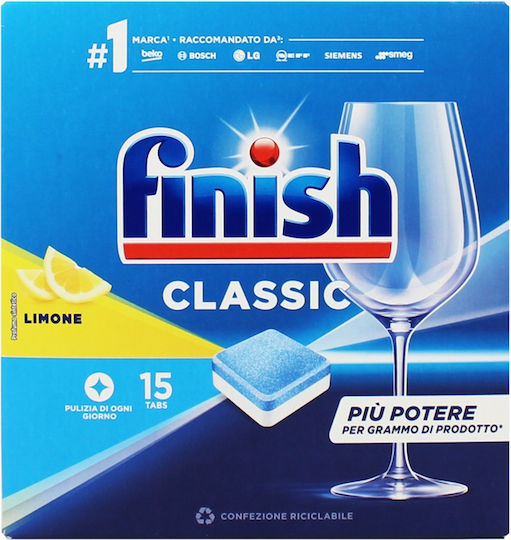 Finish Hülsen/Kapseln Geschirrspülmittel mit Duft Λεμόνι