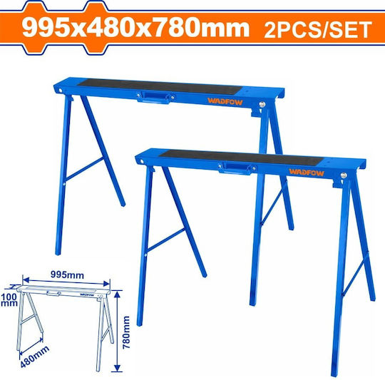 Wadfow Iron Painting Easel 100kg 2pcs